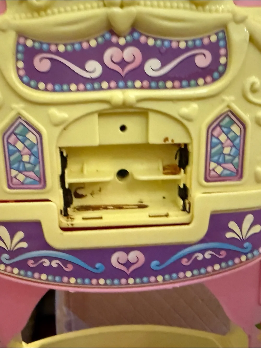 Pink and Purple Princess Castle Playset with Figures